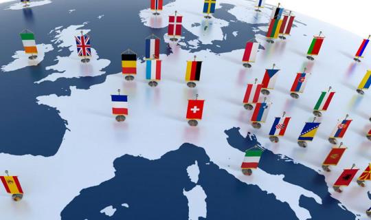 Map of Europe